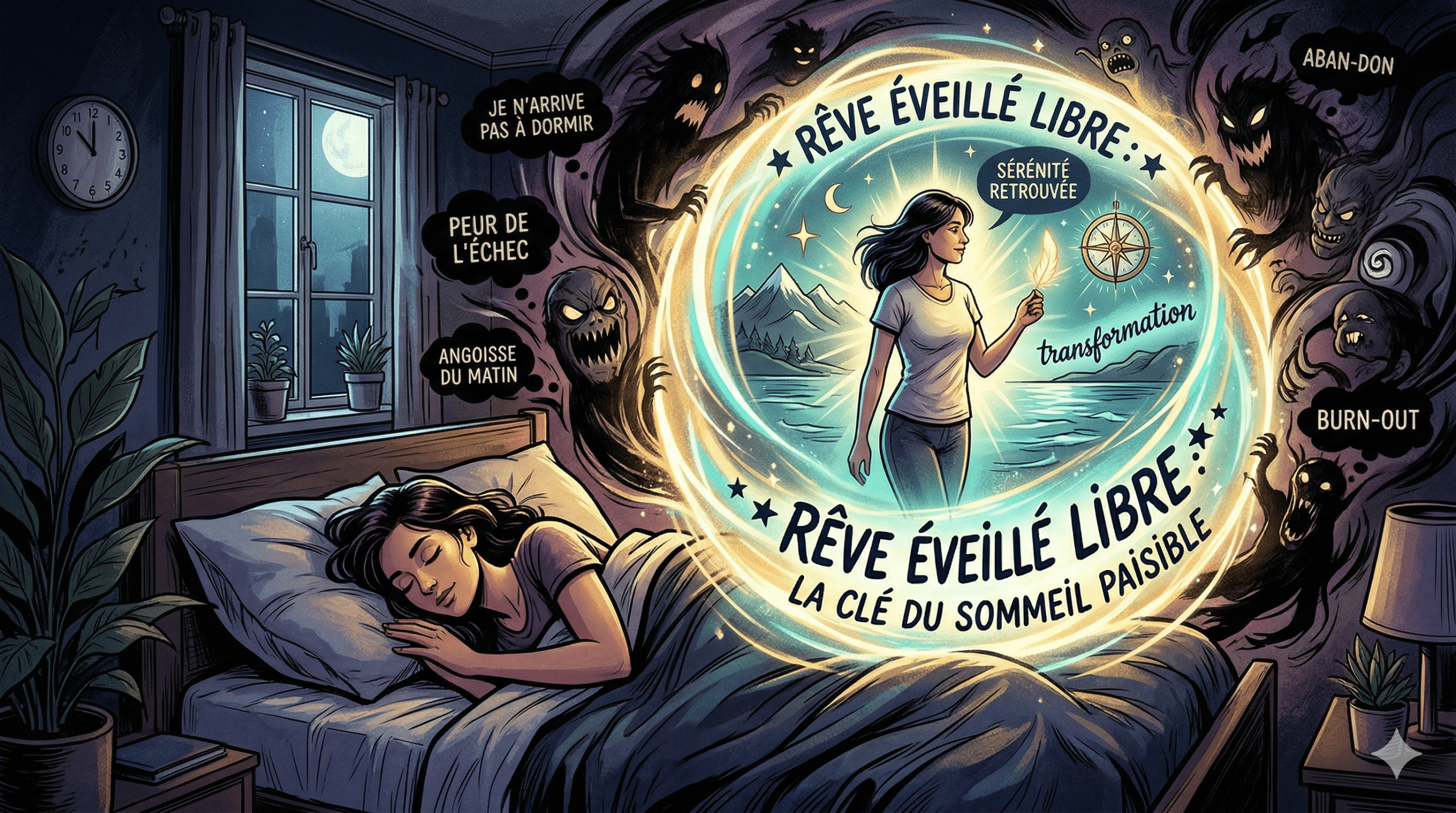 Bien dormir malgré les angoisses nocturnes